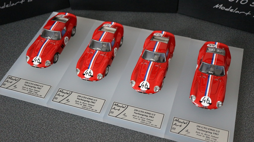 Modelart111 250 GTO Set : #3943 Nurburgring 1963